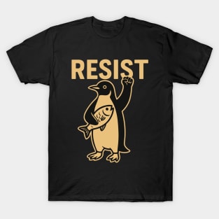 Resist-Penguin T-Shirt